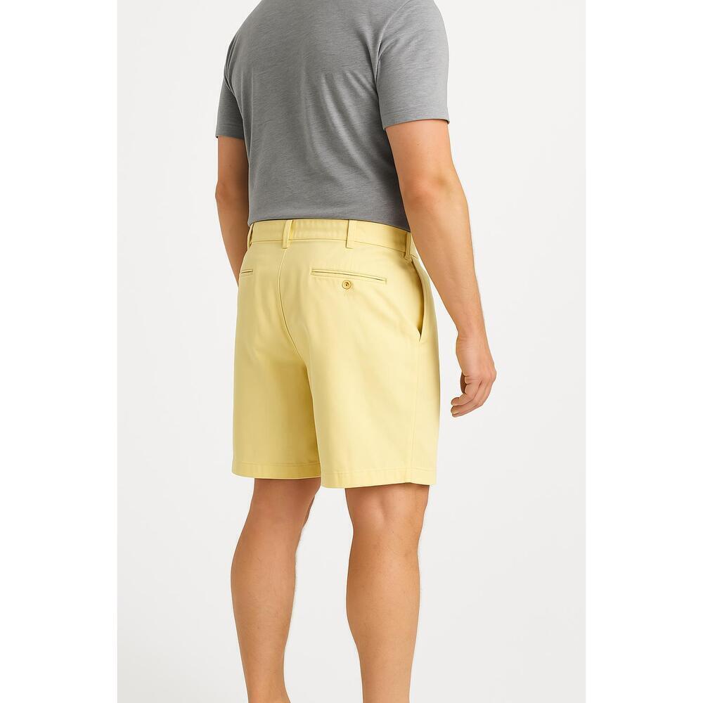 Orvis Mens Shorts Size 40 Yellow Sunwashed Classic